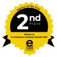 2nd Best E-commerce Agency Award | BrandCrock